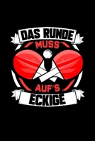 Das Runde Muss Auf's Eckige: Dotted Punkteraster Notizbuch A5 - Tischtennis Notizbuch I Ping Pong Spieler Hobby Tischtennisspieler Geschenk 1708493298 Book Cover
