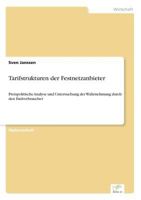 Tarifstrukturen Der Festnetzanbieter 3838616499 Book Cover