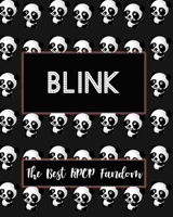 BLINK The Best KPOP Fandom: Best KPOP Gift Fans Cute Panda Monthly Planner 8x10 Book 110 Pages Book 1707935645 Book Cover