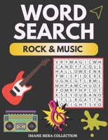 Word search Rock Music: Large Print word search puzzle book - lots of Puzzles Hours of Fun B08T4H7JPX Book Cover