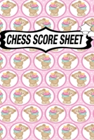 Chess Score Sheet: Chess Score Notebook 100 Games Track Your Moves & Analyse Your Strategies, Chess Game Record Keeper Book, Perfect Gift for Chess Lovers 1676569022 Book Cover