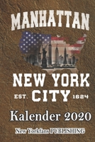 Kalender 2020 -New York City: Terminplaner New York-Jahresplaner im A5 Format 108 Seiten (German Edition) 1679165054 Book Cover