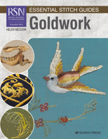 RSN Essential Stitch Guides: Goldwork - Large Format Edition 1800920172 Book Cover