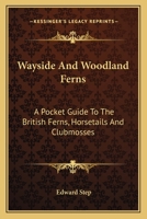 Wayside and Woodland Ferns; A Pocket Guide to the British Ferns, Horsetails and Clubmosses 0548481342 Book Cover