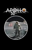 Apollo 50 Next Giant Leap: NASA Apollo Flag Portrait Notebook 1790786738 Book Cover