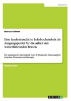 Eine landeskundliche Lehrbucheinheit als Ausgangspunkt f�r die Arbeit mit weiterf�hrenden Texten: Der andalusische Nationalpark Coto de Do�ana im Spannungsfeld zwischen �konomie und �kologie 3656743320 Book Cover