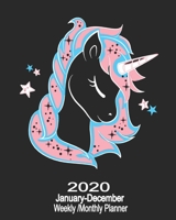 2020 January-December Weekly/Monthly Planner: LGBT Transgender Cute Unicorn Calendar Scheduler & Organizer With Monthly Goals Overview 1711305235 Book Cover