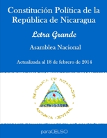 Constitución Política de la República de Nicaragua: Letra Grande B0857C2C19 Book Cover