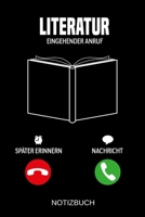 Literatur Eingehender Anruf: A5 Notizbuch - Liniert 120 Seiten - Geschenk/Geschenkidee zum Geburtstag - Weihnachten - Ostern - Vatertag - Muttertag - Namenstag 1703991214 Book Cover