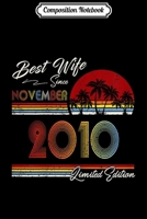 Composition Notebook: Womens 17th Wedding Anniversary Gift Best Wife Since 2002 Journal/Notebook Blank Lined Ruled 6x9 100 Pages 1673675581 Book Cover