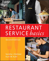 Restaurant Service Basics (Wiley Restaurant Basics Series) 0471402419 Book Cover
