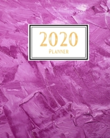 2020 Planner: Weekly and Monthly Planner Calendar Jan 1, 2020 to Dec 31, 2020: Monthly Goals Sheet 1654873144 Book Cover