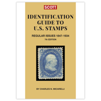 Scott Identification Guide of Us Regular Issue Stamps 1847-1934, 7th Edition: Scott Identification Guide of Us Regular Issues Stamps 0894876910 Book Cover