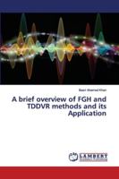 A brief overview of FGH and TDDVR methods and its Application 6202552360 Book Cover