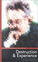 Walter Benjamin's Philosophy: Destruction and Experience 0415862205 Book Cover