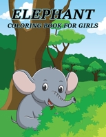 Elephant Coloring Book For Girls B0CPZTS3VC Book Cover