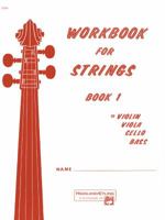 Workbook for Strings, Book 1 0739014420 Book Cover