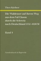 Die Pfarrer der Waldenserkolonien in Deutschland / Die Pfarrer und ihre Gemeinden 3525873166 Book Cover