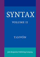 Syntax: An Introduction 1588110680 Book Cover