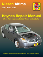 Nissan Altima 2007 thru 2012: 2007 thru 2012 1620920506 Book Cover