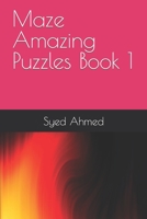 Maze Amazing Puzzles Book 1 B0BR9DQMQN Book Cover
