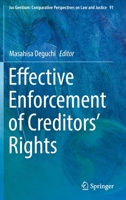 Effective Enforcement of Creditors’ Rights 9811656088 Book Cover