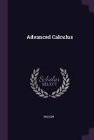 Advanced Calculus 1378847237 Book Cover