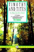1 & 2 Timothy and Titus: Marks of Spiritual Authority (Lifeguide Bible Studies) 0830810161 Book Cover