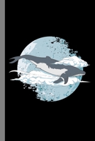 Whale: Marine Gift For Marine Biologists (6x9) Dot Grid Notebook To Write In 1089247850 Book Cover