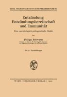 Entzundung Entzundungsbereitschaft Und Immunitat: Eine Morphologisch-Pathogenetische Studie 321180319X Book Cover