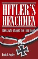 Hitlers Henchmen 0715320335 Book Cover