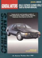 GM DeVille/Fleetwood/Eldorado/Seville 1990-93 (Chilton's Total Car Care Part No 8420) 0801984203 Book Cover