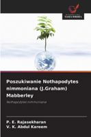 Poszukiwanie Nothapodytes nimmoniana (J.Graham) Mabberley 6209327397 Book Cover