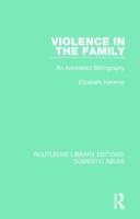 Violence in the Family 1138673676 Book Cover