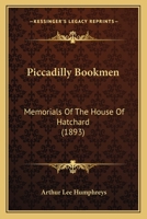 Piccadilly Bookmen 114345927X Book Cover
