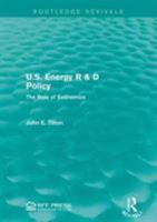 U. S. Energy Research and Development Policy 1138929921 Book Cover