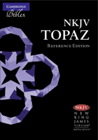 NKJV Topaz Reference Edition, Dark Blue Goatskin Leather, NK676:XRL 1108949835 Book Cover