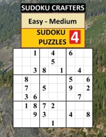 Easy - Medium SUDOKU PUZZLES 4 1082228923 Book Cover