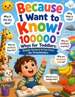 Because I Want to Know!: 100000 Whys for Toddlers: Simple Science & Fun Facts for Preschoolers 4672627896 Book Cover