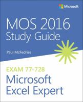 Mos 2016 Study Guide for Microsoft Excel Expert 0735699429 Book Cover
