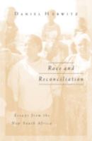 Race and Reconciliation: Essays from the New South Africa (Public Worlds, V. 11) 0816641080 Book Cover