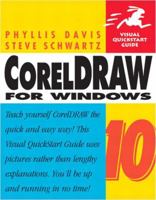 CorelDraw 10 for Windows (Visual QuickStart Guide) 0201773511 Book Cover