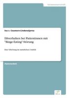 Essverhalten Bei Patientinnen Mit "Binge-Eating"-Storung 3838641000 Book Cover