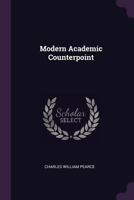 Modern Academic Counterpoint 1021410799 Book Cover