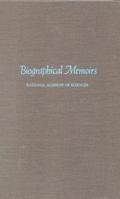 Biographical Memoirs: V.68 0309052394 Book Cover