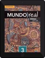 Mundo Real Media Edition Level 3 eBook for Student Plus Eleteca Access Activation Card 1107473535 Book Cover