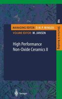 High Performance Non-Oxide Ceramics II (Structure and Bonding) 3642077242 Book Cover