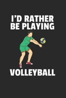 Volleyball Notizbuch: Volleyball Notizbuch f�r Liebhaber / Notizheft / Notizblock A5 (6x9in) Dotted Notebook / Punkteraster / 120 gepunktete Seiten 1678870862 Book Cover