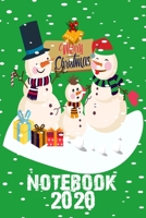 Merry Christmas Notebook 2020: Notebook / Journal Gift (6x9 - 110 pages) 1671243005 Book Cover