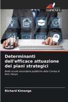 Determinanti dell'efficace attuazione dei piani strategici 6205859300 Book Cover